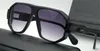 Hurtownia - Designer Pilot Okulary 163 Prosty Popularny Styl Dla Człowieka Najwyższej Jakości Sprzedaż Okulary ochrony UV400 z oryginalnym pudełkiem