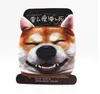 Cartoon Puppy Hond Husky Uitdrukking Katoenen Gezichtsmasker Cover Volwassen Tiener Gezichtsmasker met Oorspleten Wasbare Herbruikbare Fancy Dress Party Maskers