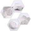 Flexible Silicone Bathroom Shower Soap Box Dish Storage Plate Tray Drain Holder Flower Soapbox YD0512