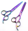 2pc / set Professionele Haar Snijden Schaar Haarschaar Kappers Schaar Kit Haar Straight Dunning Scissors Barber Salon Gereedschap