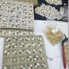 Тенденции моды подарка DIY Pearl Beads огромные природные культивируют белое барочное 15-20mm пресной воды Жемчужное ожерелье Сыпучие жемчужные бусины для серег кольца