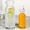 Pasha Garden Glas Juice Bottle Drinkware Iced Orange Tea Drink Pot Melkflessen Dispenser Vaas Multifunctionele Wijnkarafjes Vazen