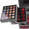 Ensemble de Palettes de maquillage, fard à paupières mat scintillant, poudre pour le visage, rouge à lèvres, Kit de maquillage professionnel, bronzant, fard à joues, 2227707