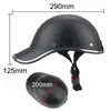 Motobike Helmet Baseball Cap Style Safety Hard Motorcycle Helmet Hat Half Face Vintage Summer Cap For Cafe Racer Chopper Scooter2854