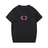 Роскошная мужская дизайнерская футболка для печати писем, круглый nec с коротки