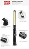 Ny COB-uppgiftslampa USB Laddning Bilinspektion Ljus Multi-Function LED Folding With Magnet Work Lights