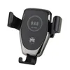 Carregador sem fio da montagem do carro ajustável gravidade Air Vent Phone Holder para o iPhone Samsung Huawei LG Xiaomi por DHL Fedex