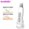 Konmison Ultrasonic Skin Scrubber Cleanser Face Cleansing Machine Acne Removal Facial Massager Ultraljud Peeling Clean Tone