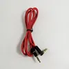 1.2m L Sharp 90 graden Universele 3.5 mm tot 3,5 mm M / M Auto Audio Aux Kabel Cord Extended Audio Auxiliary Cap voor iPhone Speaker