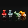 Scientific Riptide Turbine Directional Glass Carb Cap For Hookahs Quartz Nail Beracky Cyclone Spinning Dab Rig