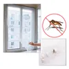 자기 접착제 안티 모기 인터넷 플라이 스크린 커튼 곤충 비행 모기 버그 메쉬 창 화면 홈 시어터 커튼 1.3M * 1.5M DLH039