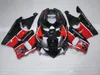 ZXMotor 7Gifts Fairings för Honda CBR900RR CBR 893 1995 1997 Red Black Fairing Kit CBR893 95 97 GF34