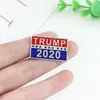 Heiße Verkäufe 9 Arten Metallabzeichen Trump 2020 Button Emaille Pins Amerika Präsident Republikaner Kampagne Politische Brosche Mantel Schmuck Broschen