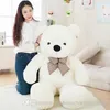 ألعاب الدمى القطيفة Boyds Teddy Bears ألعاب الكريسماس 100 سم 1 متر 1 متر عملاق دمية دب عشاق كبيرة احتضان الدب الحيوانات المحشوة هدية عيد ميلاد.