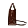 Pembe Sugao tasarımcı çantası omuz çantası kadın çanta büyük çanta yeni moda bayan omuz pu deri çanta timsah