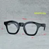Wholesale-Women Vintage Thick Eyeglasses Frames Man Prescription Black Tortoise Eyeglass Myopia Diopter Male