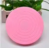 Mini Cake Plate Draaiende Decoratie Standplatform Draaitafel Ronde Roterende Cake Swivel Kerst Bakken Tool