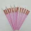 Makeup Brushes 10 Pieces Makeup Brush Set Premium Face Eyeliner Blush Contour Foundation Cosmetic Brushes for Powder Liquid Cream5683101