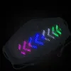 Máscaras brilhantes Máscara APP Carta Luminous Personalizar cara LED para Máscara Halloween Party Festival Masquerade Rave