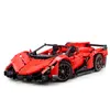 The Veneno Roadster الجديد مع كتل بنية السيارات التقنية صوت STEM RC الرياضية MOC-10559 MOLD KING 13079 الطوب الأطفال هدايا عيد ميلاد الأطفال