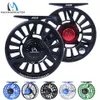 Maximalcatch Fly Fishing Reel 1/3,3 / 4,5 / 6,7 / 8,9 / 11WT Fly Reel Machined Aluminium Micro Justering Drag Fly Fishing Reel