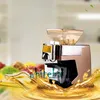 Kommersiell Rostfritt Stål Oljepress Maskinmutterfrö Automatisk oljetryck Hög extraktion Elektrisk intelligent Small Home Fryer
