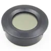 Digital LCD Display Cigar Managomer Hygerometer Round Round Black Face Black Tester Tester Tools9044974