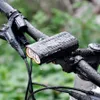 2000 Lumens USB uppladdningsbar cykellampa MTB säkerhetsficklampa LED Cykel Cykling Fram Styrelampor +2 monteringshållare