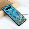 Marble Tempered Glass Hard Case Soft TPU Side Gradient Dual Hybrid Bicolor Phone Cover For Iphone 11 Pro XS MAX XR X Samsung S10 Plus Hawei