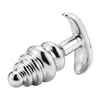 Desgaste ao ar livre Butt Plug Anal Massager Espiral Grânulos Estimulação Fio Anal Plug Anus Brinquedo Sexo Para Homens Adultos e Mulheres Ânus Products