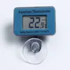 Thermomètre numérique LCD étanche pour Aquarium, 50 pièces/lot, avec ventouse, Mini thermomètre Submersible pour température de l'eau
