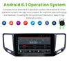 10.1 tum bilvideoradio Android HD pekskärm GPS-navigering för 2017-2018 VW Volkswagen Teramont med Bluetooth WiFi
