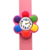 Miúdos bonitos da batida dos desenhos animados Assista snap Assista Multicolor crianças de relógio de quartzo presente moda relógios de pulso do silicone para crianças
