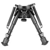 6-9 인치 bipod 고 충격 방지 스위블 시리즈 묶음으로 조정하는이 bipod 묶음 사냥을위한 바이팟