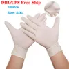 In Stock Free DHL Ship! Disposable gloves 100pcs/lot Protective Nitrile Gloves Factory Salon Household Rubber Garden Cleaning Gloves