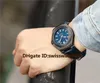 MM Top -Armbanduhren Schweizer ETA2824 Automatisch Sapphire Kristalldatum Display Schwarz Keramikgehäuse Kalbsleder -Gurt Massive Hülle zurück -W4519302