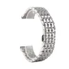 Bracelets de montre en strass de luxe Bracelet en diamant Bracelet de montres papillon en acier inoxydable pour Apple Watch 44 42mm 40 38mm iWatch Series 6 SE 5 4 3 2 1