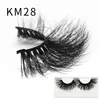 25 мм 3D 3D Faux Mink Hairs Lose Touselashes Logna Long Wispy Flufficy Woman039S ЛИЦА МАКАТЫ ГЛАЗА.