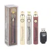 Brass Knuckles Battery Preheating Function Variable Voltage Adjustable 650 900 mAh Wooden Silver Gold with USB Charger Vape Pen Hot Sale
