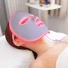 Máquina Tamax LM010 Recarregável sem fio Photon Therapy LED Facial Face Beauty Mask 7 Light Rejuvenescimento da Pele Rosto Pescoço Anti Rugas Acne