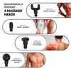 Phoenix Percussion Mascle Masage pistolet masseur de tissus profonds Pignon exerçant la douleur musculaire Façon T1911012645322