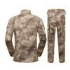 육군 옥외 등산 유니폼 8 색 위장 전술 남성 의류 특수 부대 전투 셔츠 군인 훈련 의류 세트