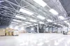 Luces LED lineales de bahía alta 400W 5000K Coollight 48,000lm para centro comercial Estadio Sala de exposiciones Almacén Taller Aeropuerto