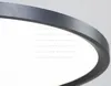Ultra-cienki wisiorek Światła Nowoczesne LED Lampa wisząca do jadalni Projekt pokój kuchnia pokój dzienny czarny lub biały kolor Myy