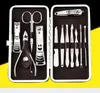 Moda Hot 12 em 1 pcs prego Clipper Kit Nail Care Set Pedicure Scissor pinça Faca Orelha escolher Utility Manicure Set Ferramentas