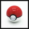 Wholesale Pokeball Grinder 55mm 3 Parts PokeBall Herb Grinders Zinc Alloy Plastic Metal Smoking Hand Mullers Spice Crushers