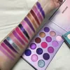 Skönhetsglasad 60 Color Board Eyeshadow Palette Tray med 4 brädor Lätt att bära Shimmer Lighten Pearl Cos Stage Eyes Makeup Palett5045879