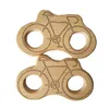 4pcs Natural Beech Wooden Bicycle shape Teether Baby Teether Toy Safe Newborn Kids Teething Toy Baby Shower Gift