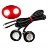 DC12V 3W COB LED Car Eagle Eyes Luces de circulación diurna Bombilla de lámpara de respaldo - Blanco