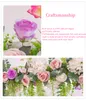 Nowy 1 m Arch Rekwizyty Sztuczne Armatura Kwiatu Arch Tło Stage T Scena Road Guide Silk Flower Row Decor Decor
